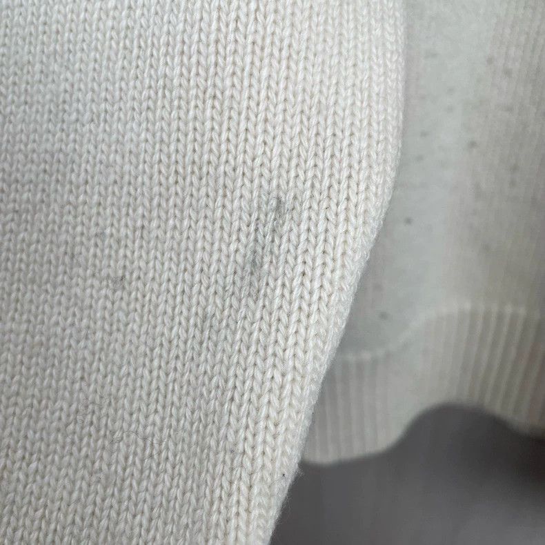 Loewe beige knit sweater with red logo detailing Size US S / EU 44-46 / 1 - 5 Thumbnail
