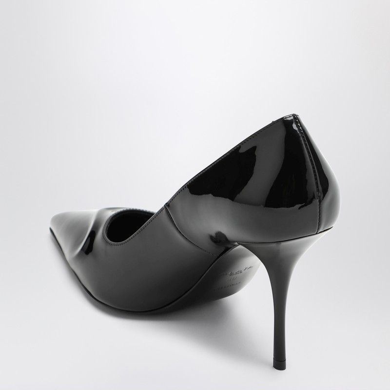Alaia Alaia Pumps Le Coeur 3D 90 In Black Varnish Size US 6.5 / IT 36.5 - 2 Thumbnail