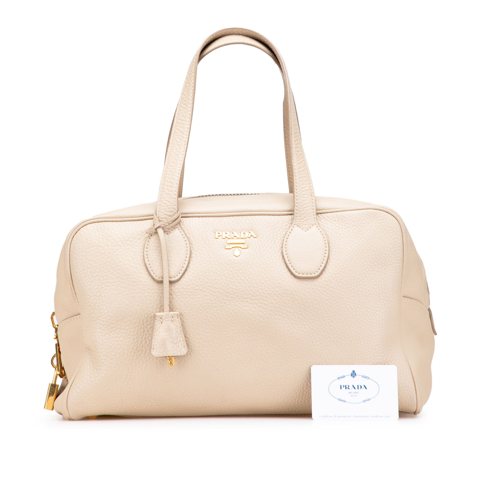 Prada Prada Vitello Daino Shoulder Bag Size ONE SIZE - 13 Thumbnail