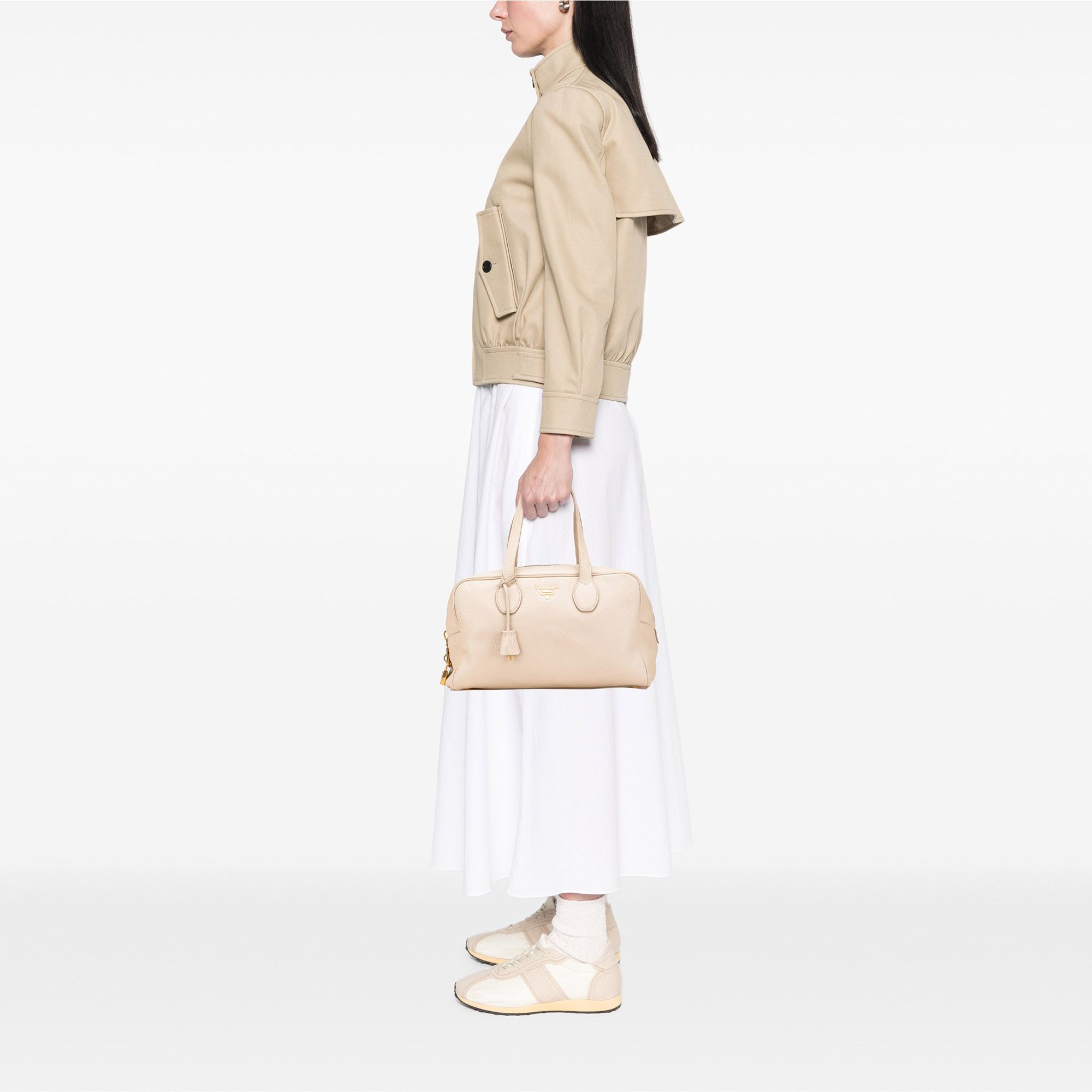 Prada Prada Vitello Daino Shoulder Bag Size ONE SIZE - 12 Thumbnail