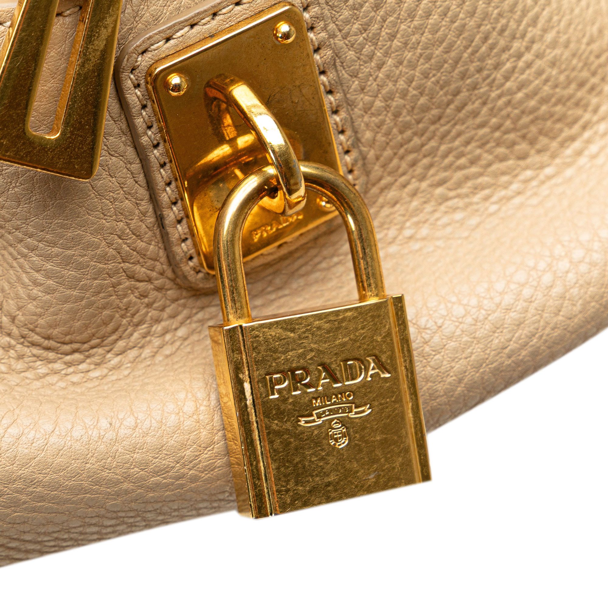 Prada Prada Vitello Daino Shoulder Bag Size ONE SIZE - 9 Thumbnail