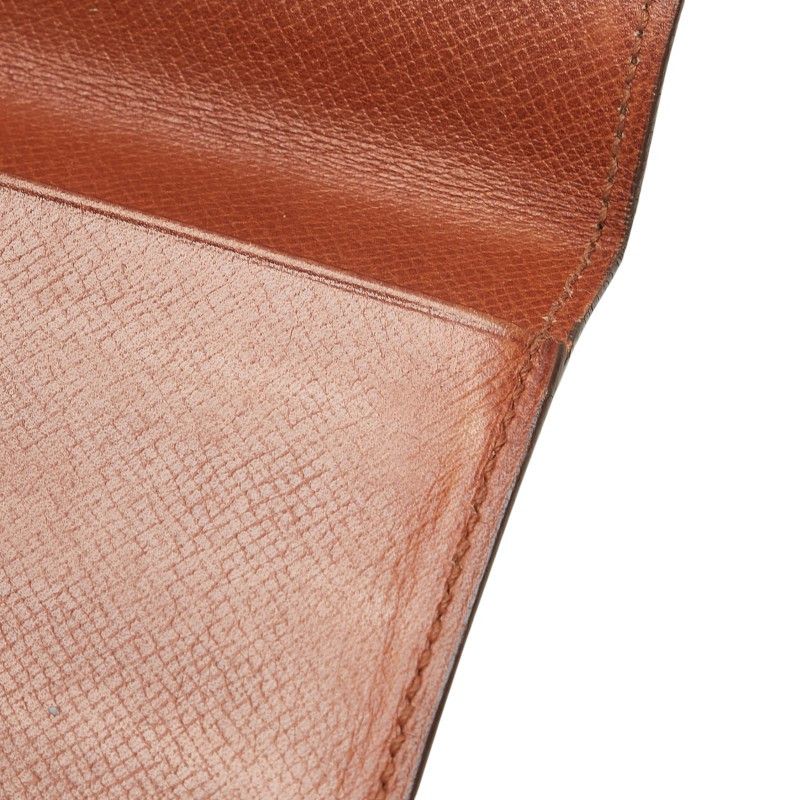 Louis Vuitton Louis Vuitton Louis Vuitton Porte Chequier Double Monogram Long Wallet Canvas Long Wallet M62223 Size ONE SIZE - 8 Thumbnail