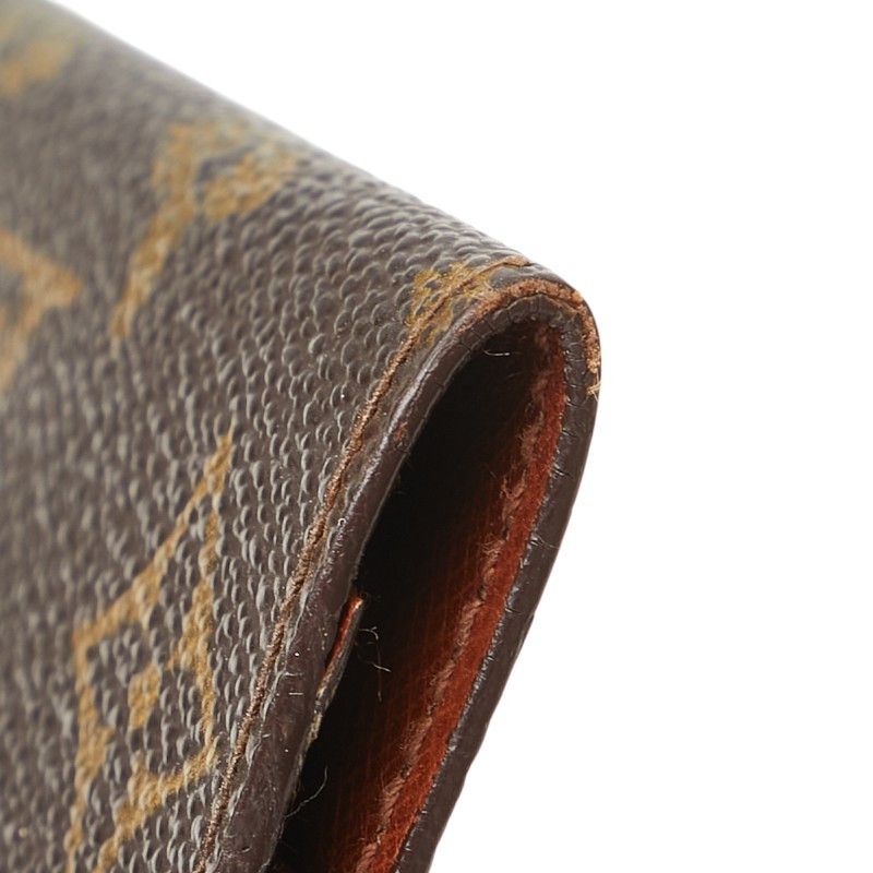 Louis Vuitton Louis Vuitton Louis Vuitton Porte Chequier Double Monogram Long Wallet Canvas Long Wallet M62223 Size ONE SIZE - 5 Thumbnail
