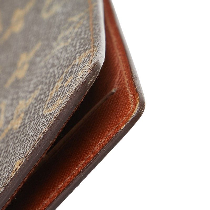 Louis Vuitton Louis Vuitton Louis Vuitton Porte Chequier Double Monogram Long Wallet Canvas Long Wallet M62223 Size ONE SIZE - 7 Thumbnail
