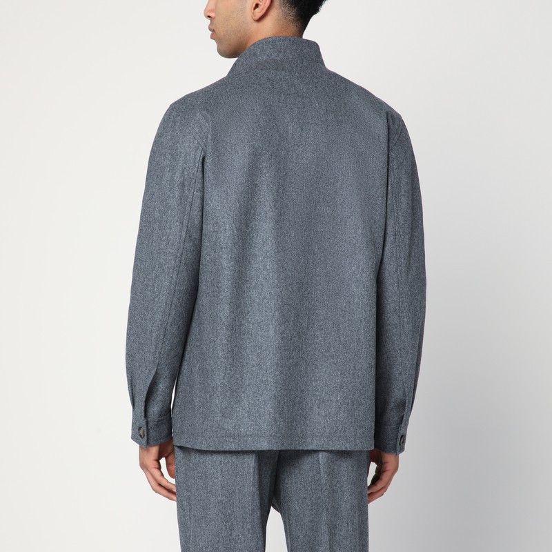 Tagliatore Tagliatore Grey Wool Jacket Size US S / EU 44-46 / 1 - 2 Thumbnail