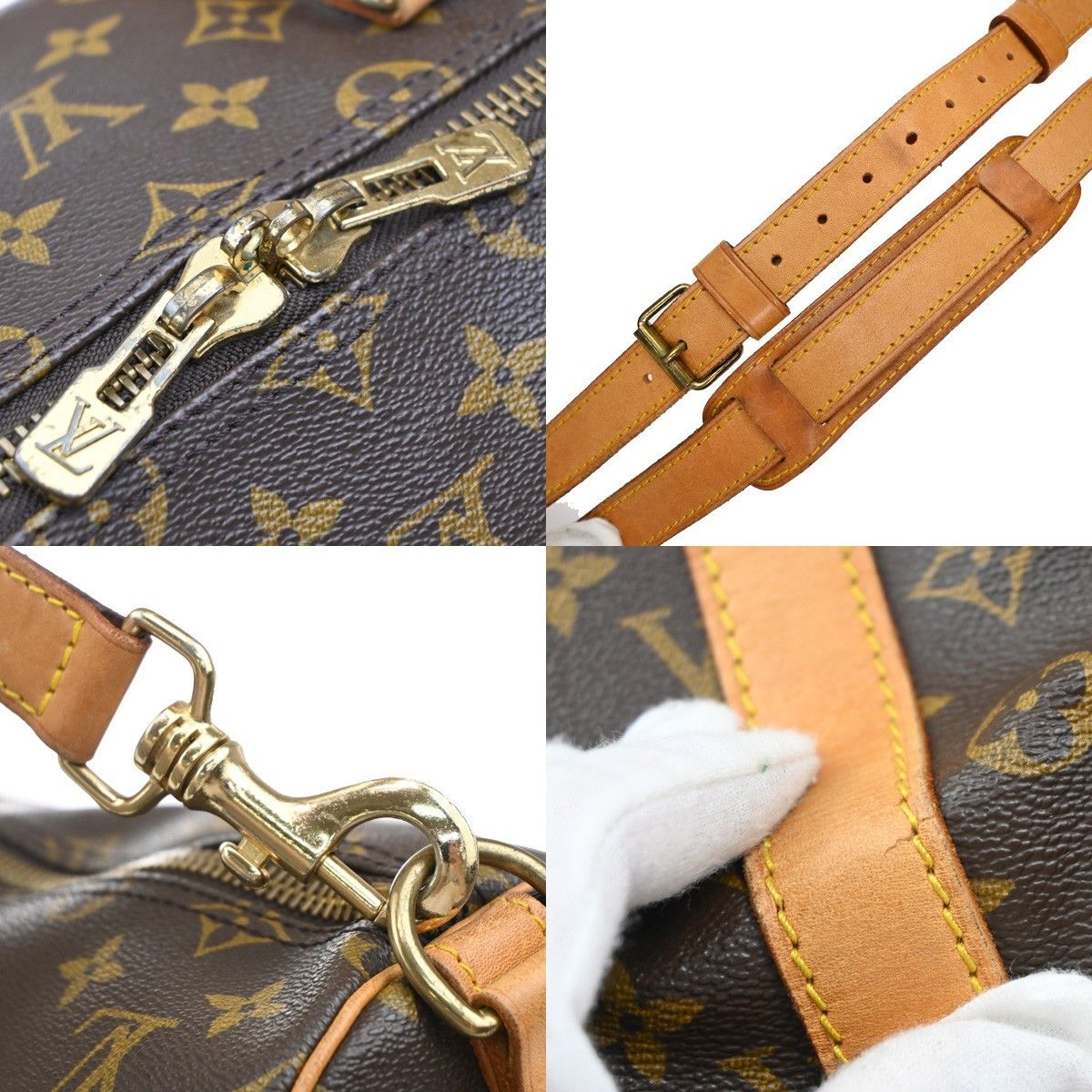 Louis Vuitton Louis Vuitton Keepall Bandoulière 55 travel Size ONE SIZE - 6 Thumbnail