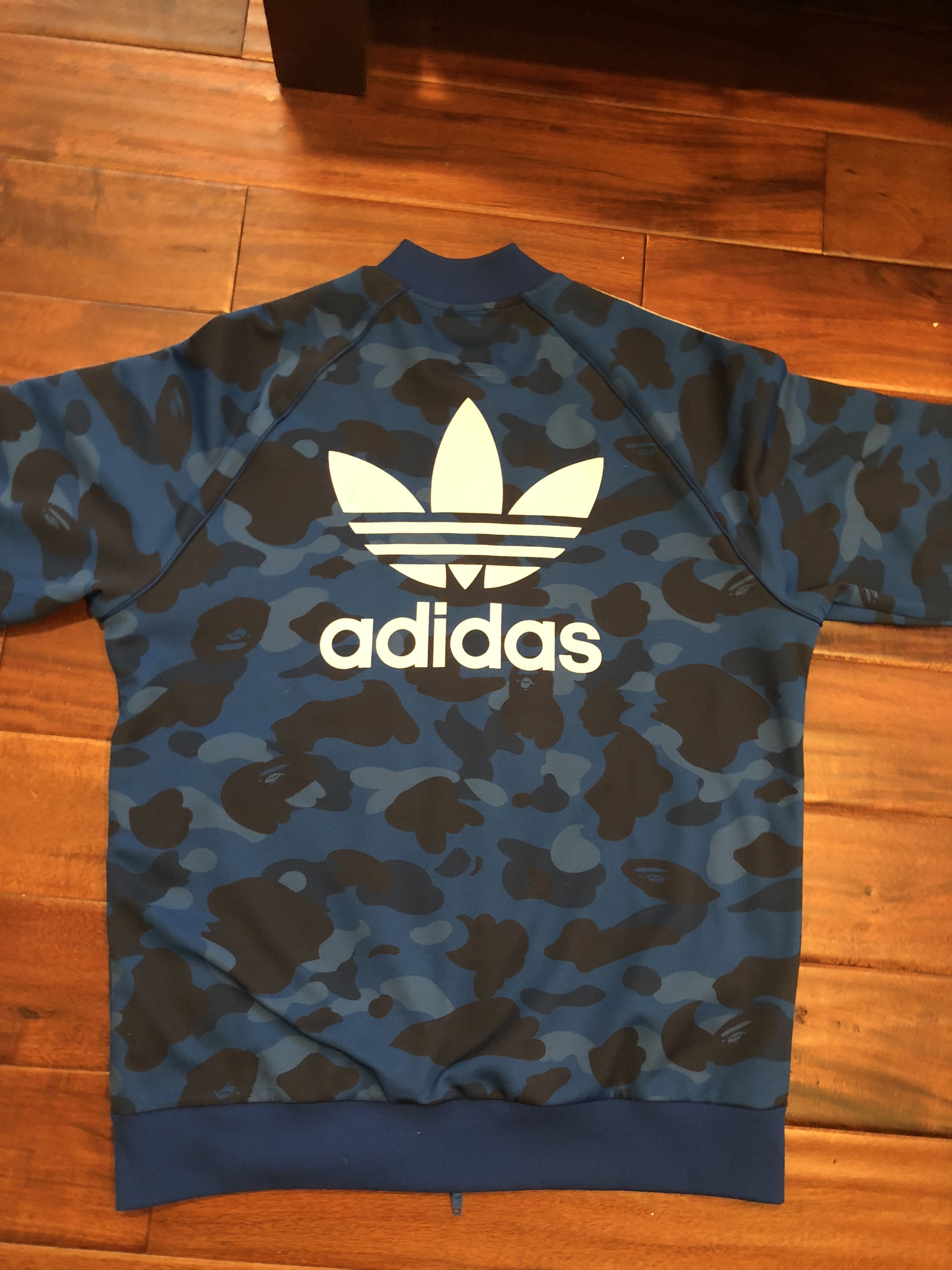 Adidas top bape tracksuit