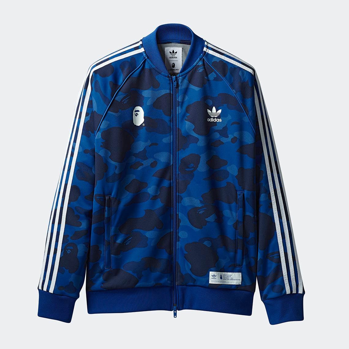 Adidas Bape x Adidas Tracksuit Jacket Grailed