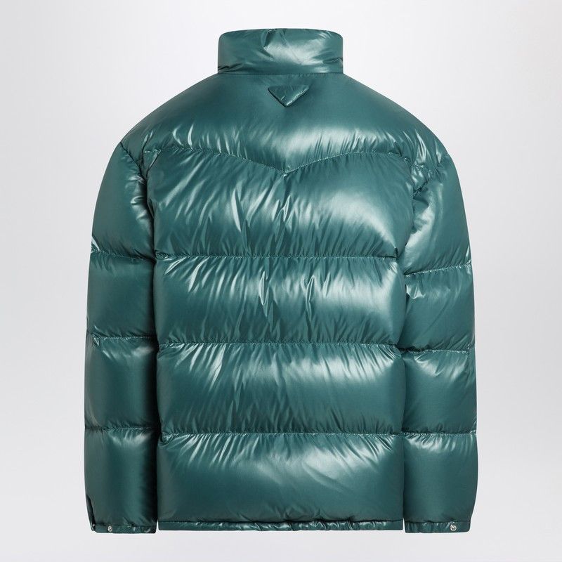 Prada Prada Teal Jacket In Re-Nylon Size US L / EU 52-54 / 3 - 2 Thumbnail