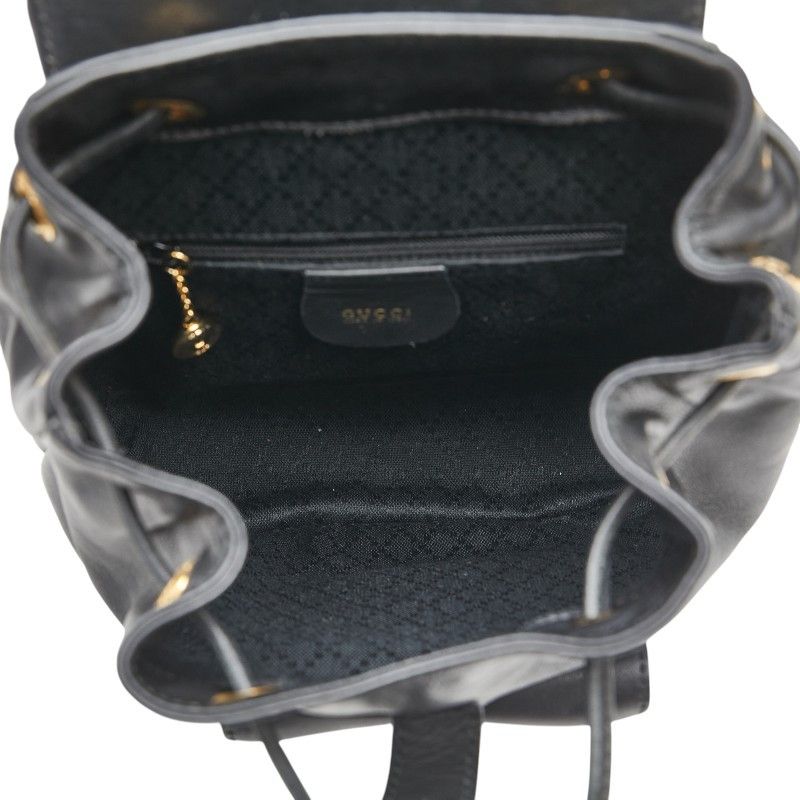 Gucci Gucci Gucci Bamboo Leather Backpack Leather Backpack 003 2058 0030 Size ONE SIZE - 11 Thumbnail