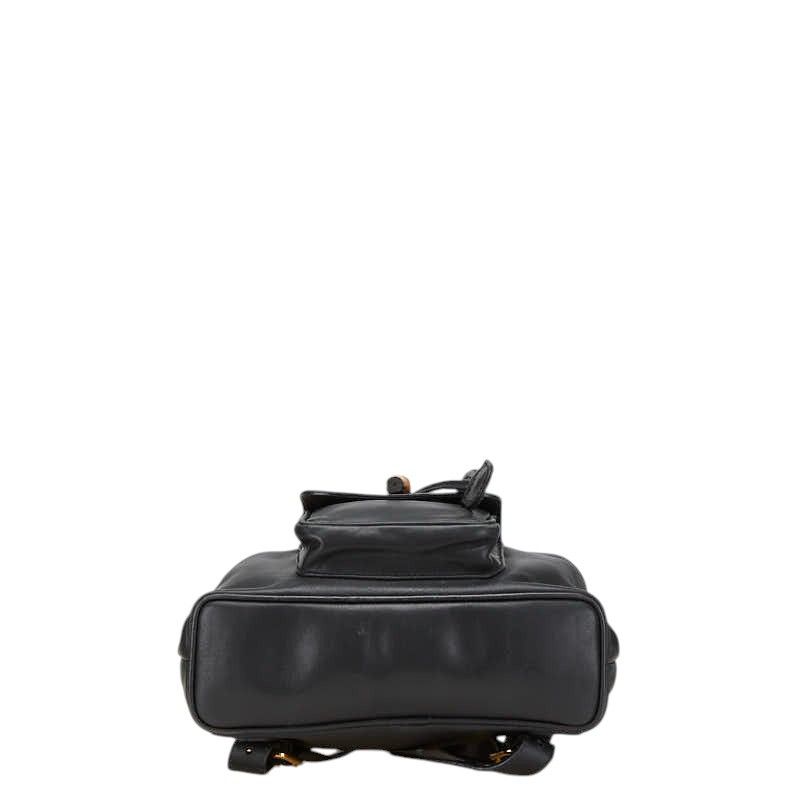 Gucci Gucci Gucci Bamboo Leather Backpack Leather Backpack 003 2058 0030 Size ONE SIZE - 3 Thumbnail