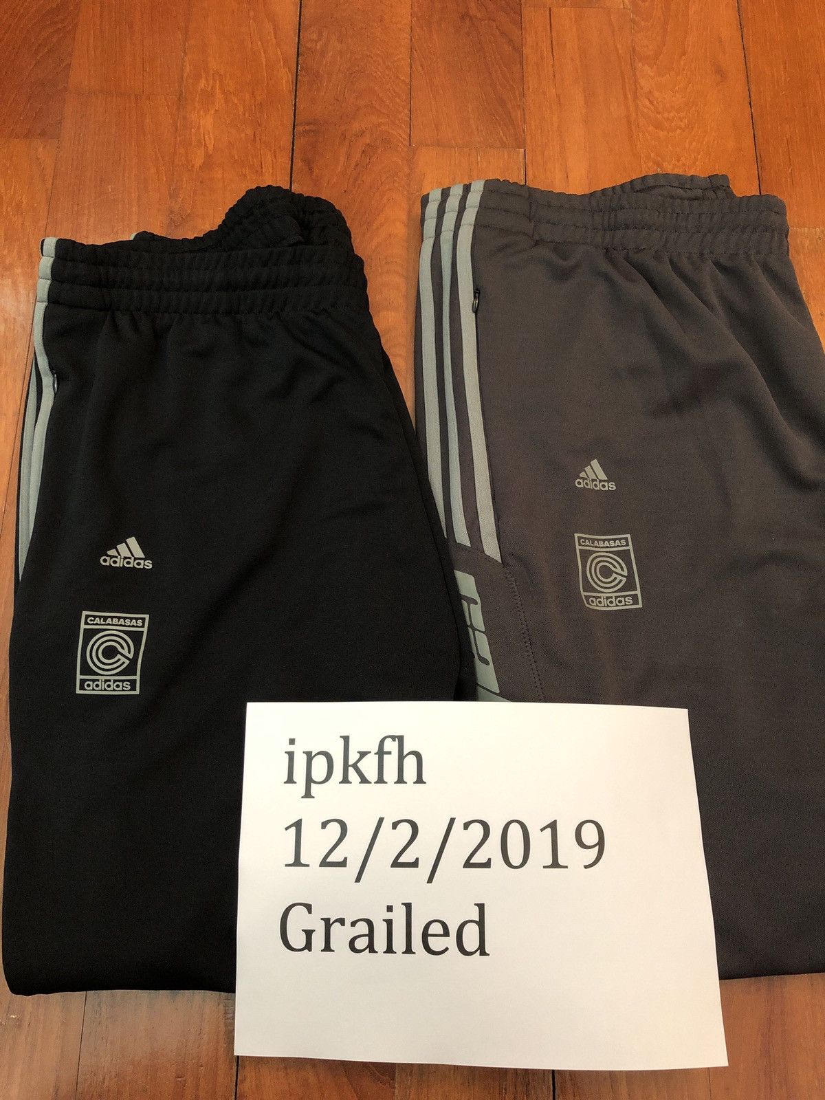 Adidas Adidas Yeezy Calabasas Track Pants Grey Grailed