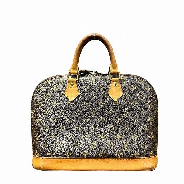 Louis Vuitton Louis Vuitton Louis Vuitton Alma Monogram Handbag Canvas Handbag M51130 Size ONE SIZE - 2 Thumbnail