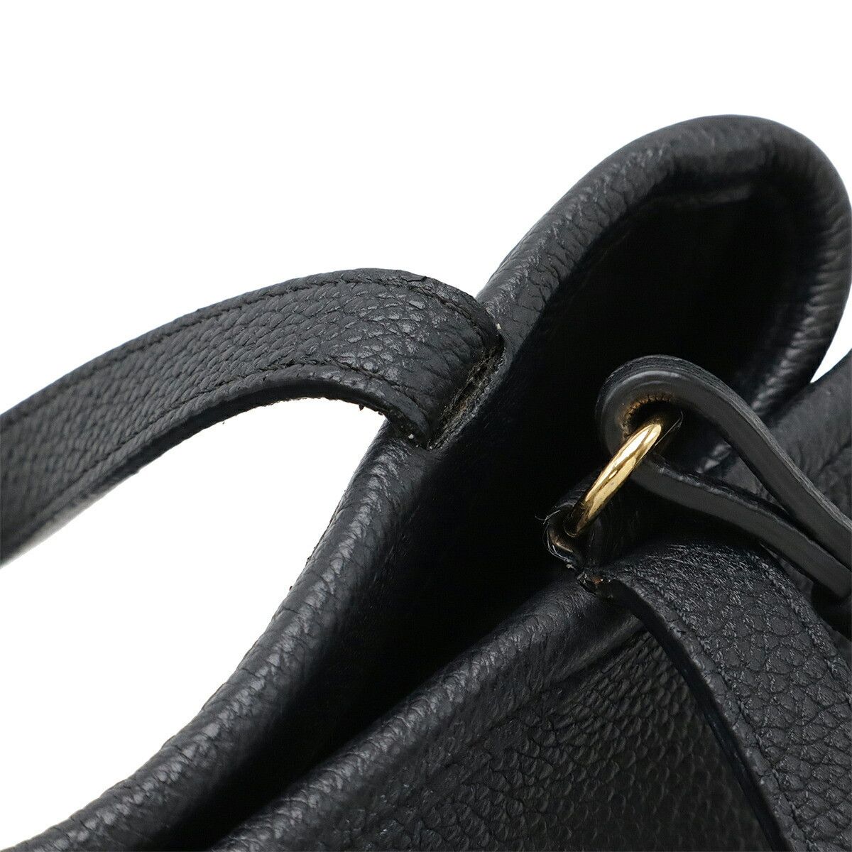 Celine Celine Celine Small Folded Cabas Leather 2way Bag Leather Shoulder Bag 194073 Size ONE SIZE - 4 Thumbnail