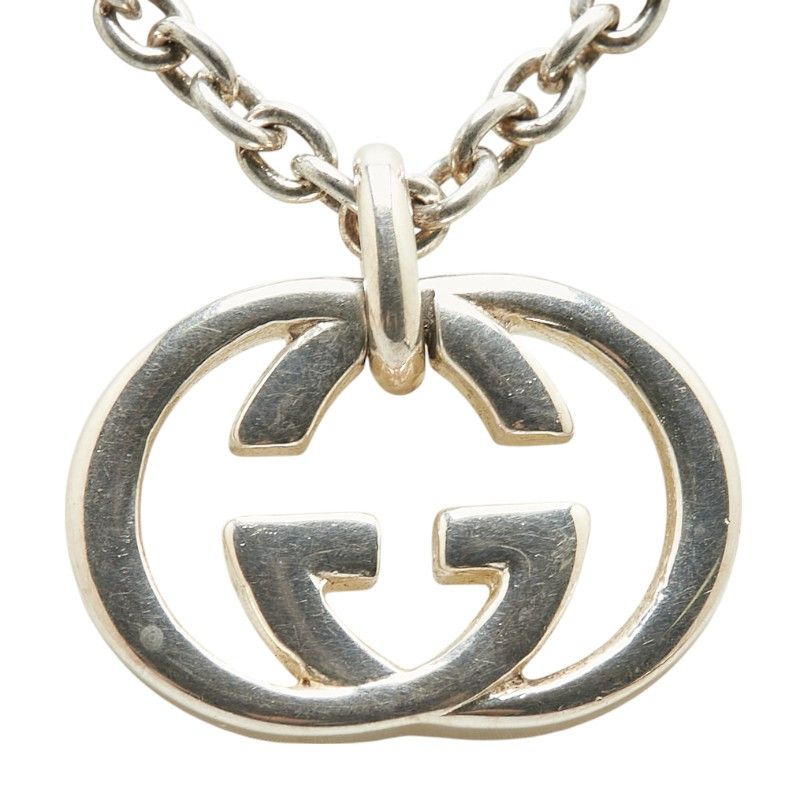 Gucci Gucci Gucci Interlocking G SV925 Necklace Metal Necklace 190484 J8400 8106 Size ONE SIZE - 3 Thumbnail