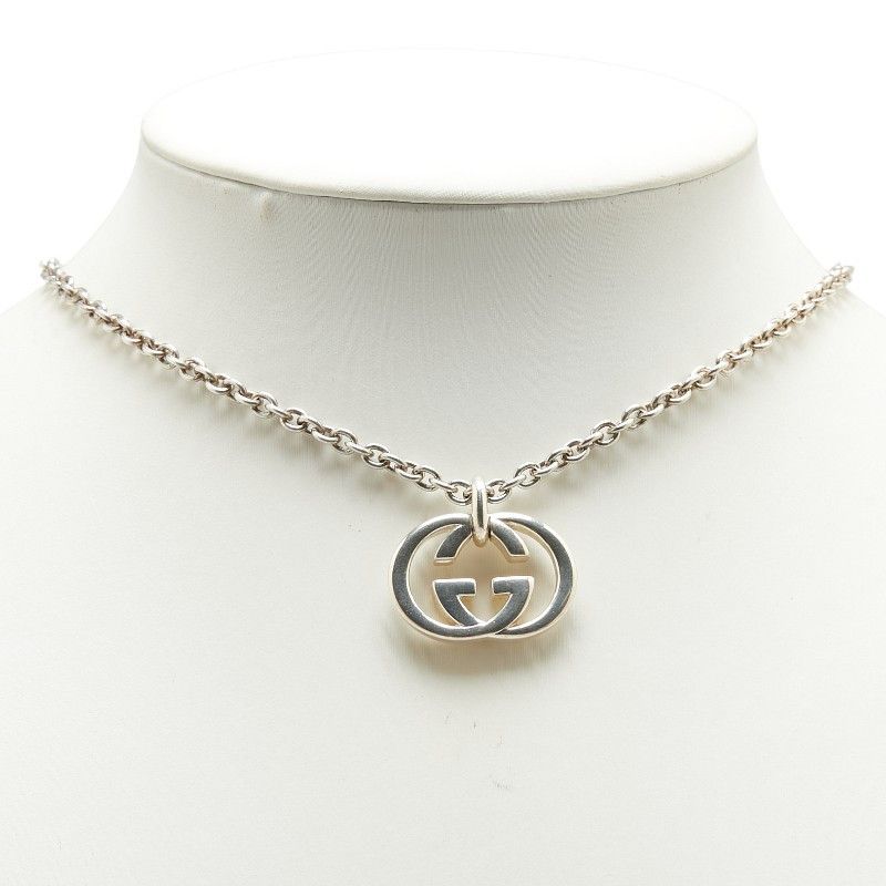 Gucci Gucci Gucci Interlocking G SV925 Necklace Metal Necklace 190484 J8400 8106 Size ONE SIZE - 8 Thumbnail