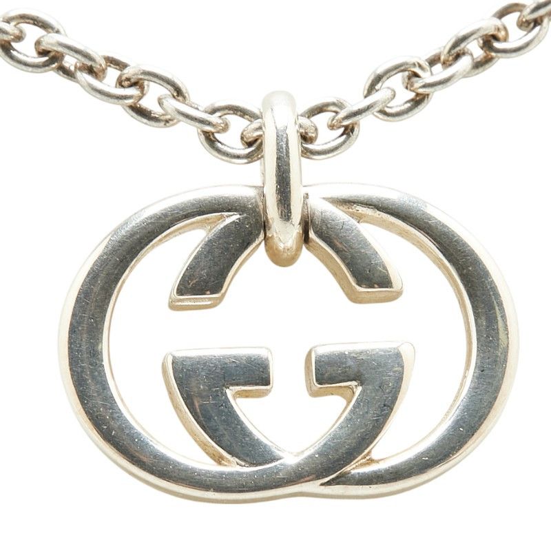 Gucci Gucci Gucci Interlocking G SV925 Necklace Metal Necklace 190484 J8400 8106 Size ONE SIZE - 2 Thumbnail