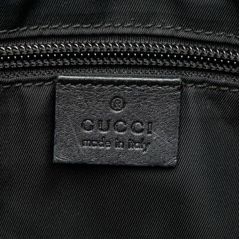 Gucci Gucci Gucci Gucci Signature Leather Nylon Shoulder Bag Leather Shoulder Bag 161822 Size ONE SIZE - 11 Thumbnail