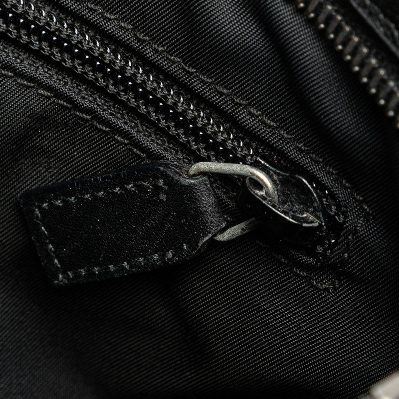 Gucci Gucci Gucci Gucci Signature Leather Nylon Shoulder Bag Leather Shoulder Bag 161822 Size ONE SIZE - 9 Thumbnail