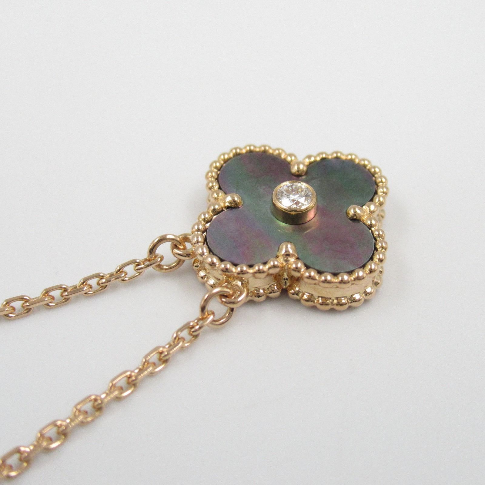Van Cleef & Arpels Van Cleef & Arpels Van Cleef & Arpels Vintage Alhambra Au750 Necklace Metal Necklace Size ONE SIZE - 6 Thumbnail