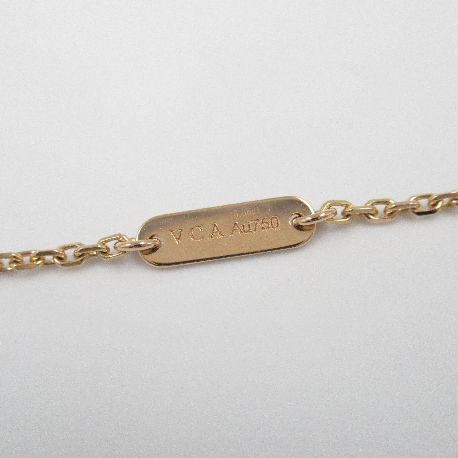 Van Cleef & Arpels Van Cleef & Arpels Van Cleef & Arpels Vintage Alhambra Au750 Necklace Metal Necklace Size ONE SIZE - 4 Thumbnail