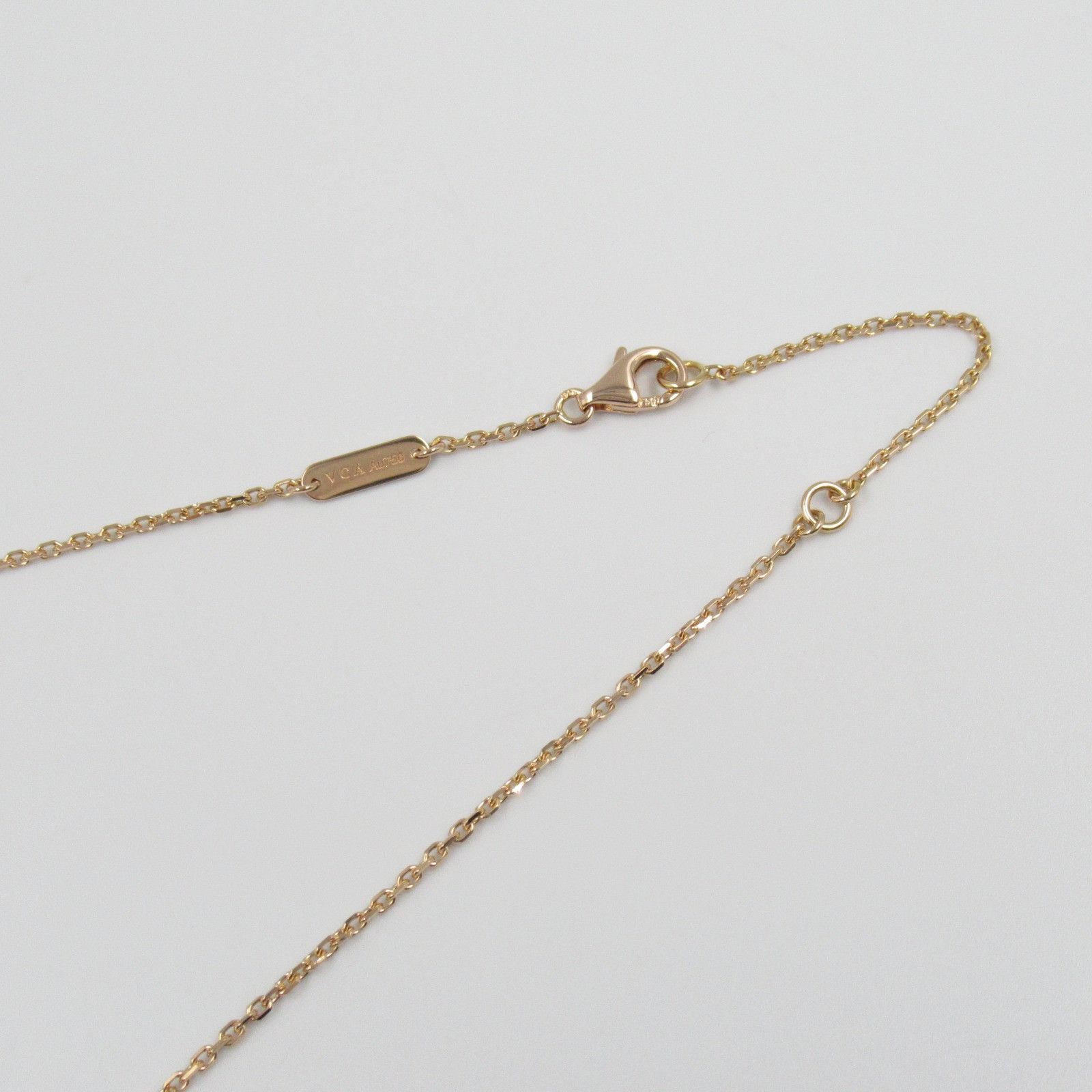 Van Cleef & Arpels Van Cleef & Arpels Van Cleef & Arpels Vintage Alhambra Au750 Necklace Metal Necklace Size ONE SIZE - 5 Thumbnail