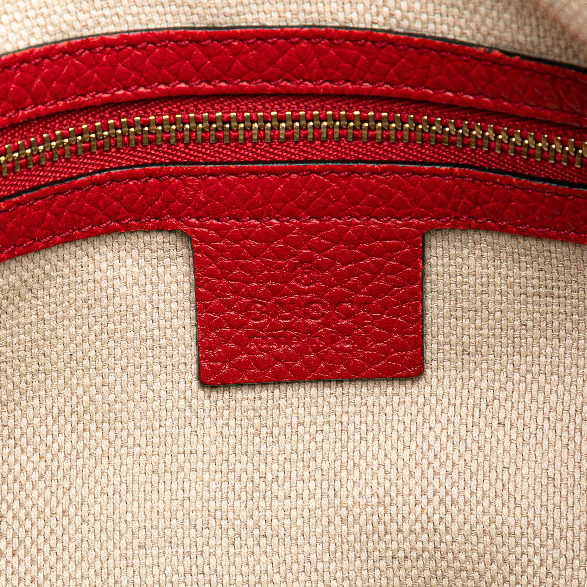 Gucci Gucci Large Pebbled Calfskin Soho Convertible Hobo Size ONE SIZE - 5 Thumbnail