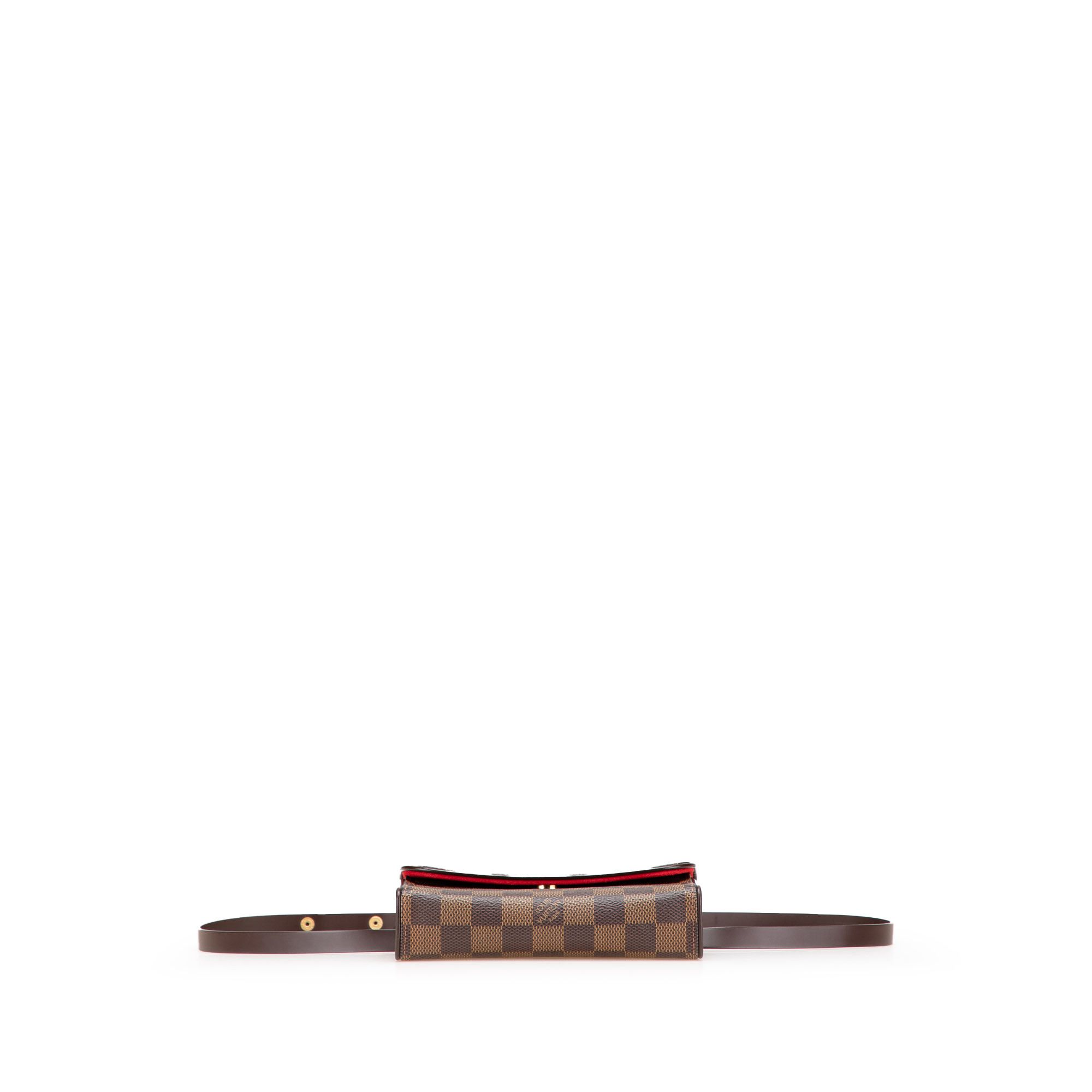 Louis Vuitton Louis Vuitton Damier Ebene Pochette Florentine Size ONE SIZE - 3 Thumbnail
