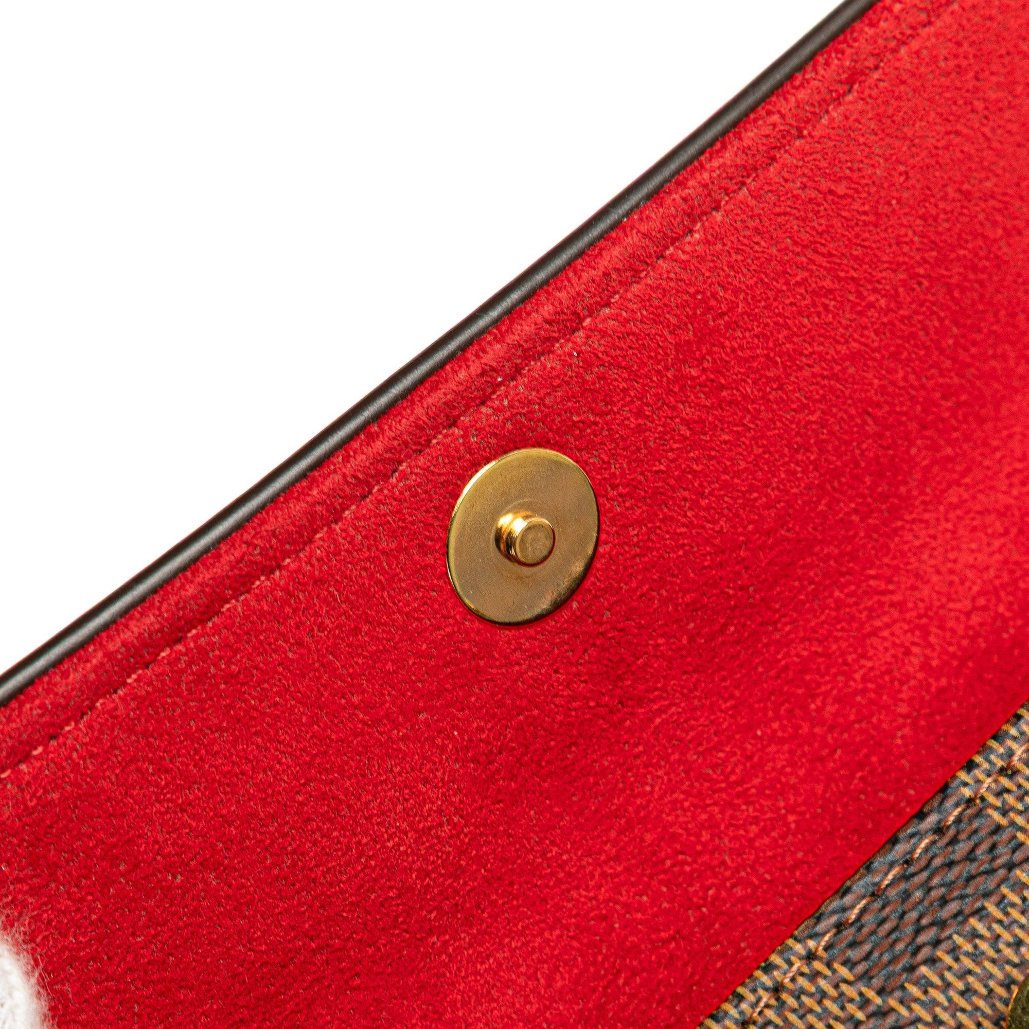 Louis Vuitton Louis Vuitton Damier Ebene Pochette Florentine Size ONE SIZE - 9 Thumbnail