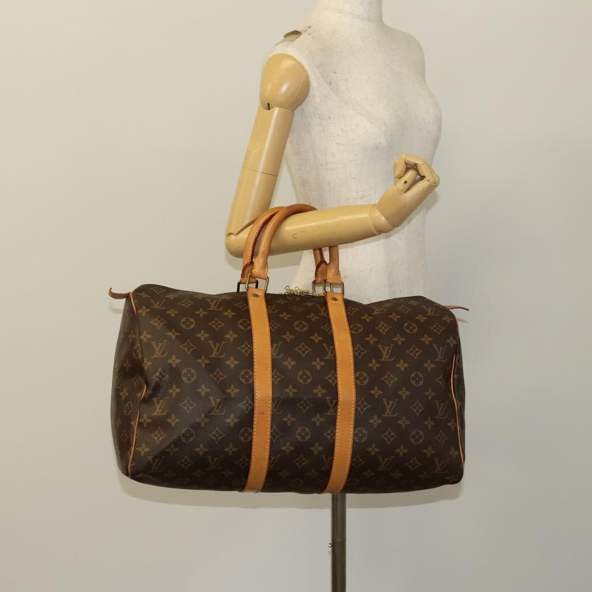 Louis Vuitton Louis Vuitton Keepall 45 travel Size ONE SIZE - 15 Thumbnail