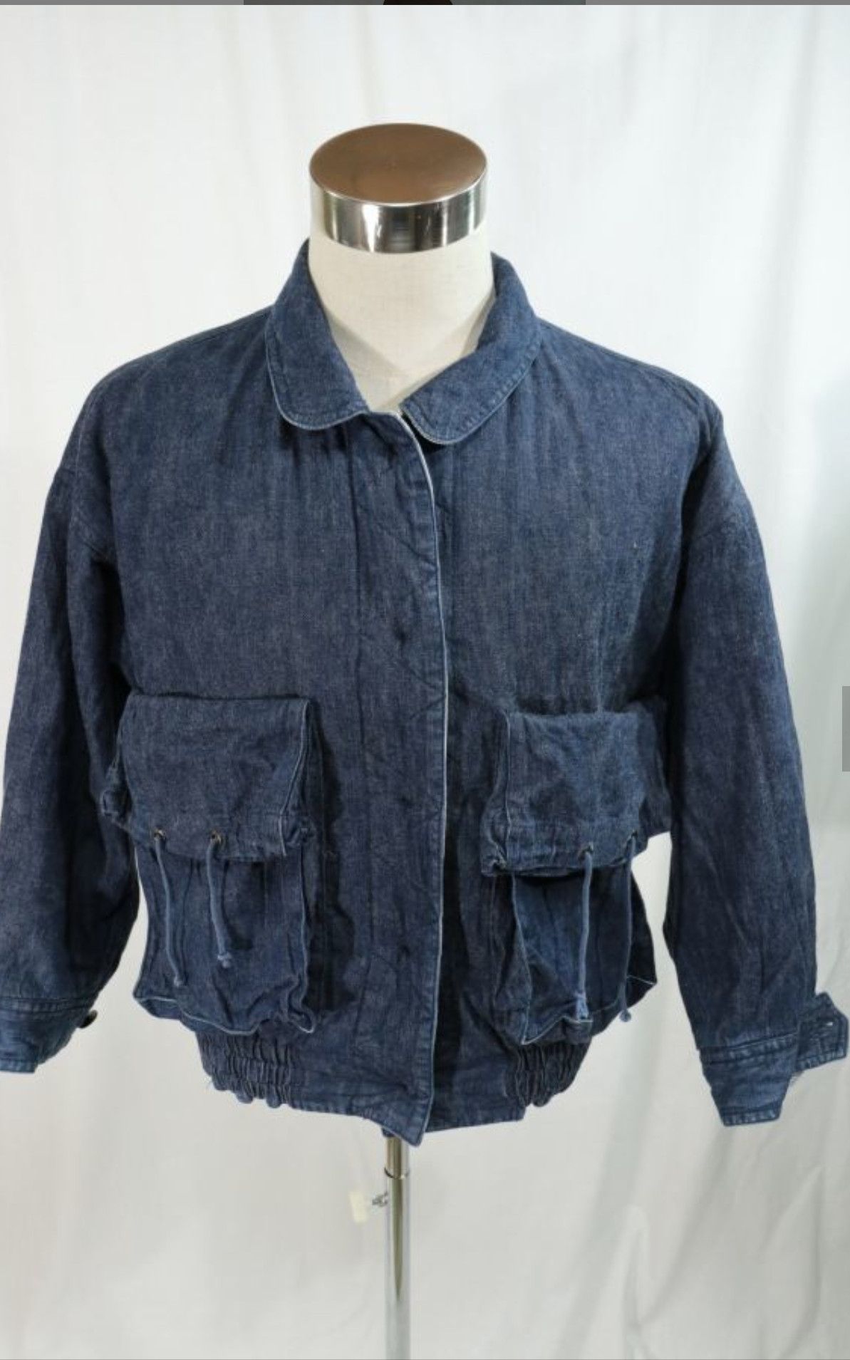 Issey Miyake × Tsumori Chisato DENIM/HICKORY REVERSIBLE Issey Miyake Sport JACKET Size US M / EU 48-50 / 2 - 3 Thumbnail