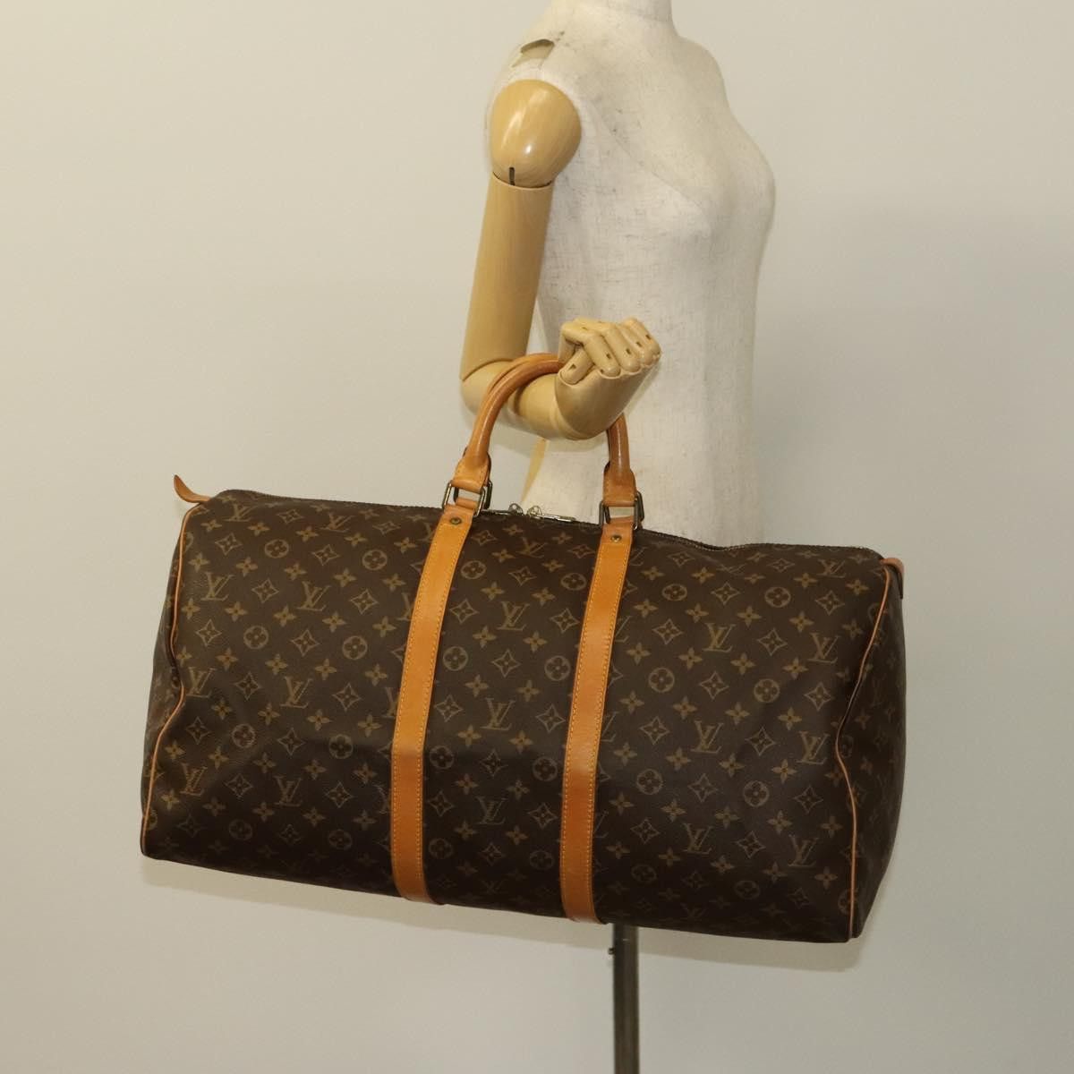 Louis Vuitton Louis Vuitton Keepall 55 travel Size ONE SIZE - 15 Thumbnail