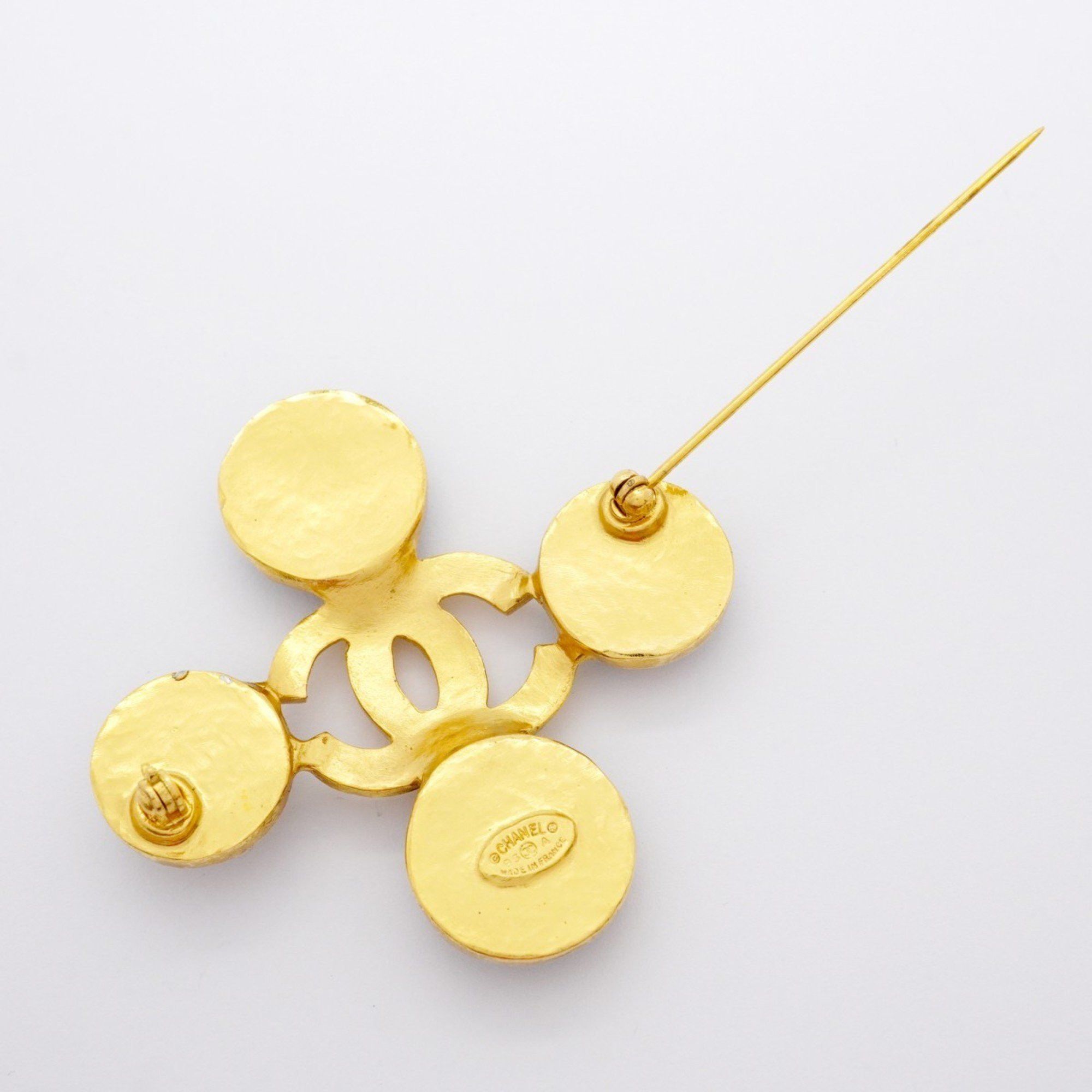 Chanel Chanel Coco Mark brooch Size ONE SIZE - 4 Thumbnail
