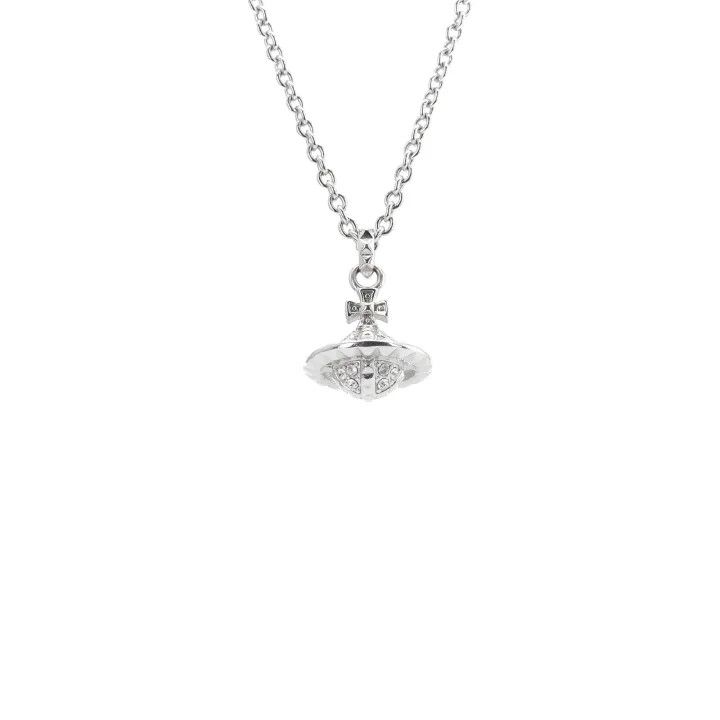 Vivienne Westwood Vivienne Westwood Mayfair Small Orb Pendant Necklace 0079 Size ONE SIZE - 2 Thumbnail