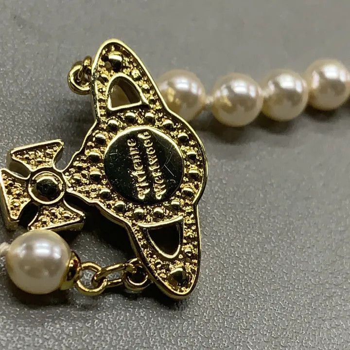 Vivienne Westwood Vivienne Westwood Pearl Roxanne Necklace for Women 0079 Size ONE SIZE - 4 Thumbnail
