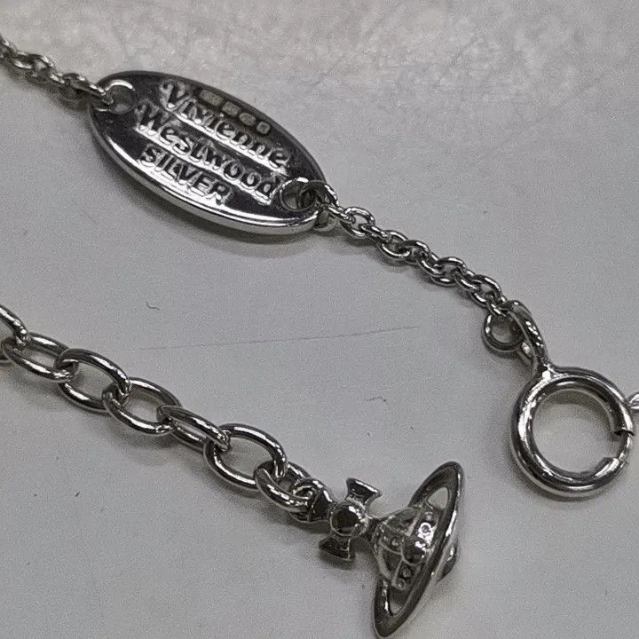 Vivienne Westwood Vivienne Westwood Oslo Pendant Necklace in Silver 0079 Size ONE SIZE - 3 Thumbnail