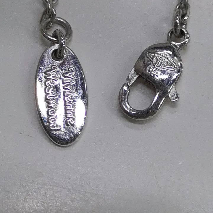 Vivienne Westwood Vivienne Westwood Lucrece Crystal Safety Pin Necklace 0079 Size ONE SIZE - 4 Thumbnail