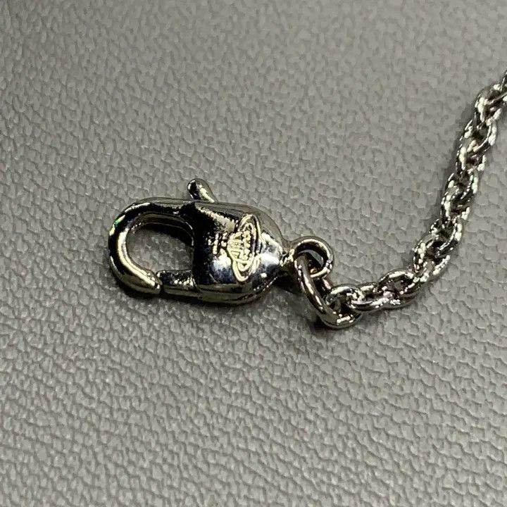 Vivienne Westwood Vivienne Westwood Silver Saturn Necklace with Studs 0079 Size ONE SIZE - 5 Thumbnail