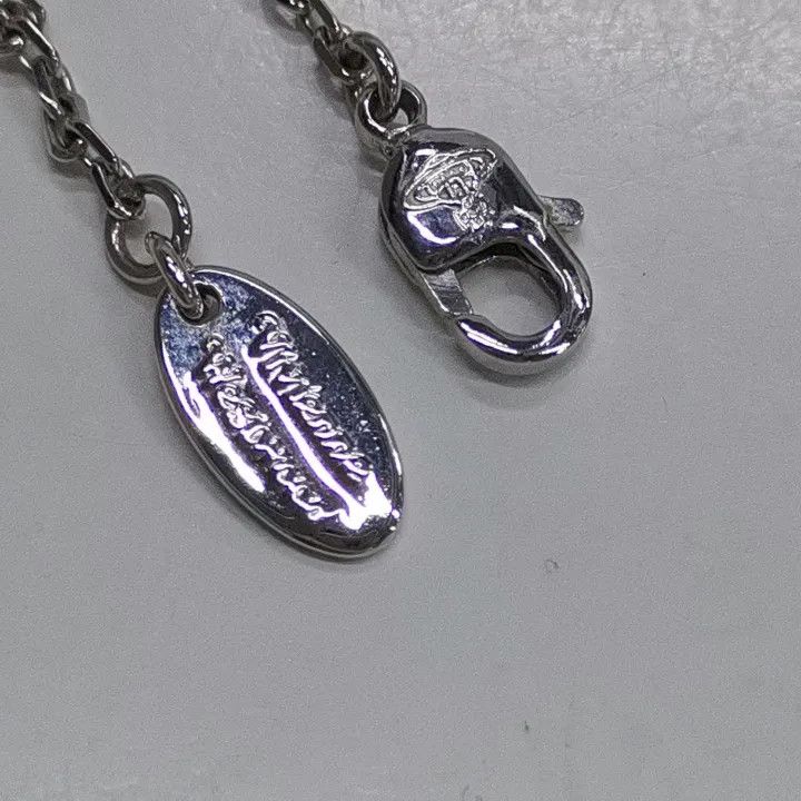 Vivienne Westwood Vivienne Westwood Lucrece Crystal Safety Pin Necklace 0079 Size ONE SIZE - 4 Thumbnail