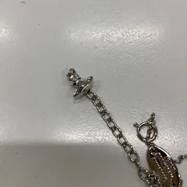 Vivienne Westwood Vivienne Westwood Octavie Orb Saturn Pendant Necklace 0079 Size ONE SIZE - 5 Thumbnail