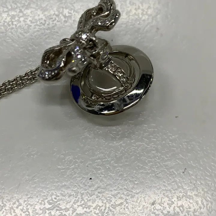 Vivienne Westwood Vivienne Westwood Octavie Orb Saturn Pendant Necklace 0079 Size ONE SIZE - 4 Thumbnail
