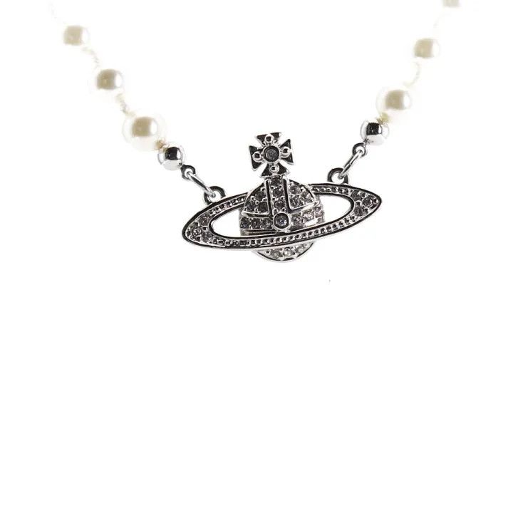 Vivienne Westwood Vivienne Westwood Mini Bas Relief Choker Necklace 0079 Size ONE SIZE - 2 Thumbnail