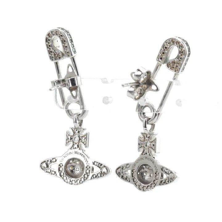 Vivienne Westwood Vivienne Westwood Lucrece Crystal Brooch Earrings 0079 Size ONE SIZE - 2 Thumbnail