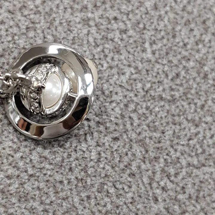 Vivienne Westwood Vivienne Westwood Silver Aleksa Pendant Necklace 0079 Size ONE SIZE - 2 Thumbnail