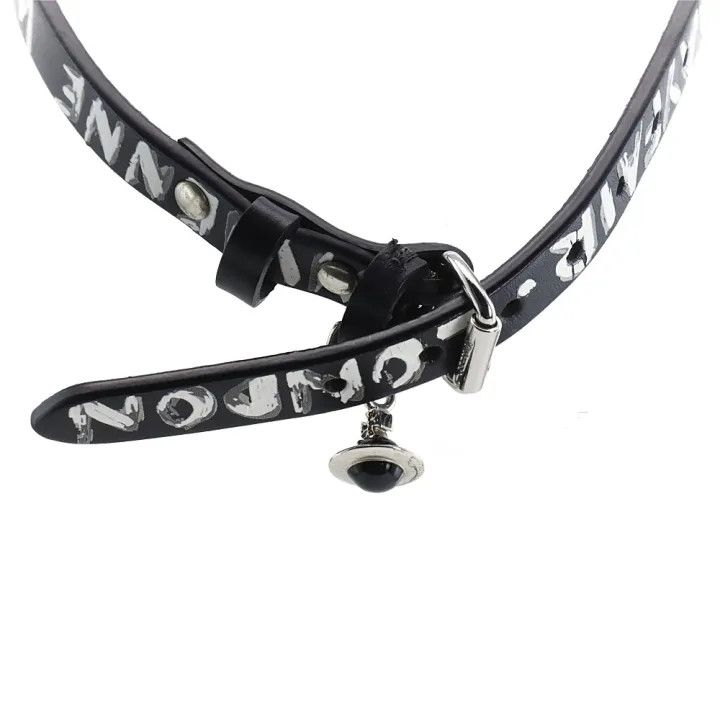 Vivienne Westwood Vivienne Westwood Bristol Leather Pendant Necklace 0079 Size ONE SIZE - 3 Thumbnail