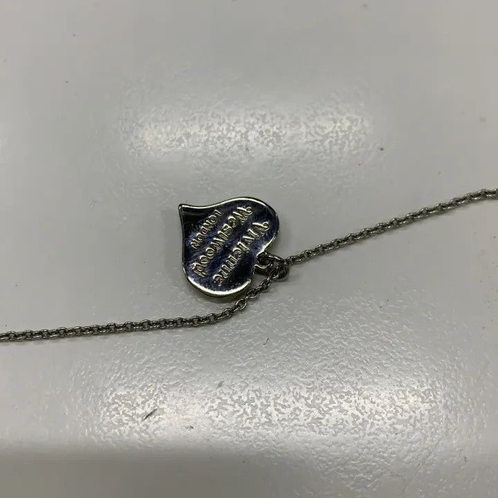 Vivienne Westwood Vivienne Westwood Petra Pendant Heart Necklace 0079 Size ONE SIZE - 3 Thumbnail
