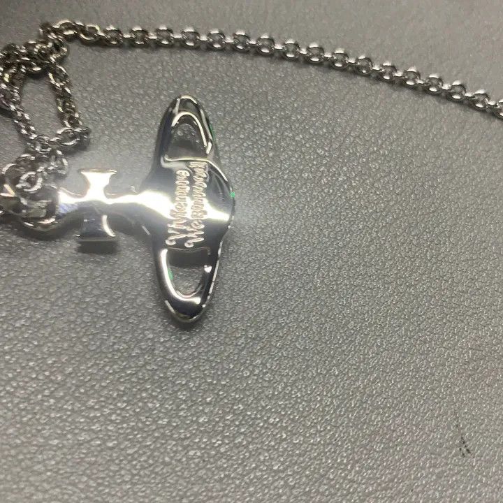 Vivienne Westwood Vivienne Westwood Mayfair Saturn Pendant Necklace 0079 Size ONE SIZE - 4 Thumbnail