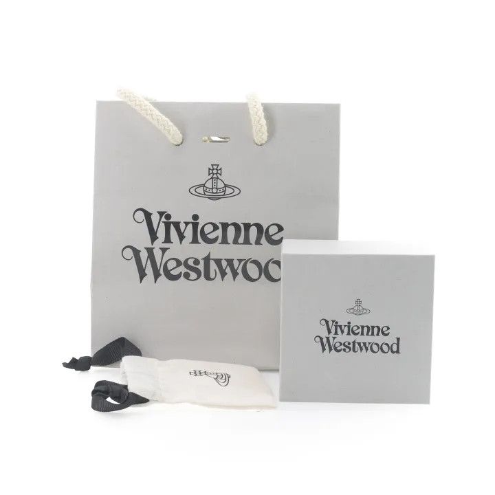 Vivienne Westwood Vivienne Westwood Silver Hoop Earrings for Women 0079 Size ONE SIZE - 3 Thumbnail