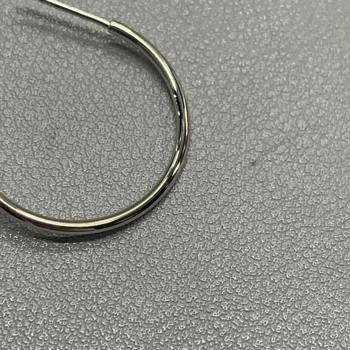 Vivienne Westwood Vivienne Westwood Silver Hoop Earrings for Women 0079 Size ONE SIZE - 4 Thumbnail