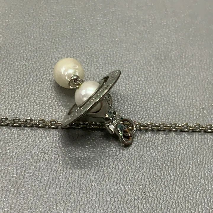 Vivienne Westwood Vivienne Westwood Astra Pearl Pendant Necklace 0079 Size ONE SIZE - 6 Thumbnail